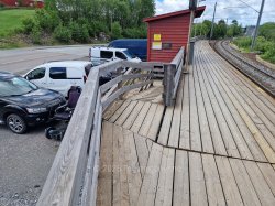 Rampe ved Svingen stasjon