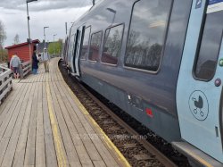 Tog ved Svingen stasjon